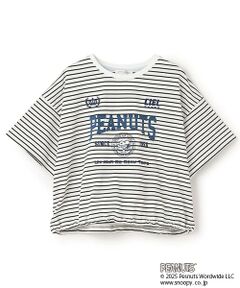 pom ponette junior / ポンポネット ジュニア Tシャツ | 【PEANUTS】【接触冷感】ドロストヘムTシャツ
