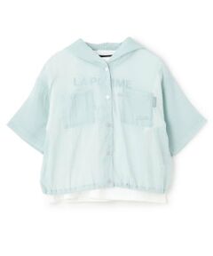 pom ponette junior / ポンポネット ジュニア パーカー | 【接触冷感】シアーシャツパーカセット