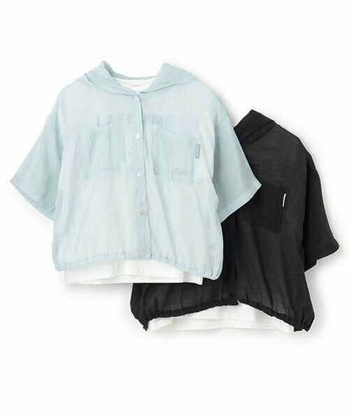 pom ponette junior / ポンポネット ジュニア パーカー | 【接触冷感】シアーシャツパーカセット | 詳細14