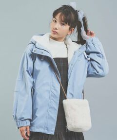 pom ponette junior / ポンポネット ジュニア ブルゾン | 【はっ水】3WAYマウンテンパーカ