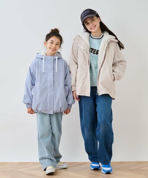 pom ponette junior / ポンポネット ジュニア ブルゾン | 【はっ水】3WAYマウンテンパーカ | 詳細28