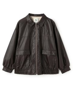 pom ponette junior / ポンポネット ジュニア ブルゾン | 【家庭洗濯可】合皮ブルゾン