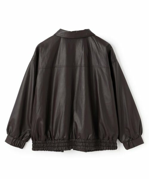 pom ponette junior / ポンポネット ジュニア ブルゾン | 【家庭洗濯可】合皮ブルゾン | 詳細1