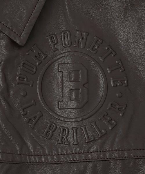 pom ponette junior / ポンポネット ジュニア ブルゾン | 【家庭洗濯可】合皮ブルゾン | 詳細3