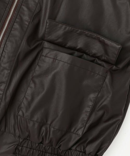 pom ponette junior / ポンポネット ジュニア ブルゾン | 【家庭洗濯可】合皮ブルゾン | 詳細4