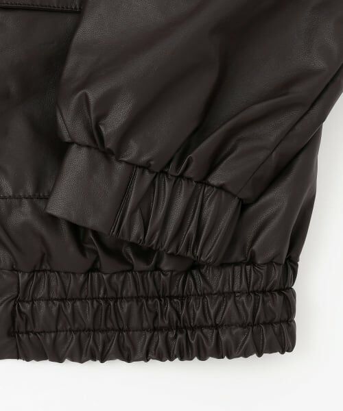 pom ponette junior / ポンポネット ジュニア ブルゾン | 【家庭洗濯可】合皮ブルゾン | 詳細5