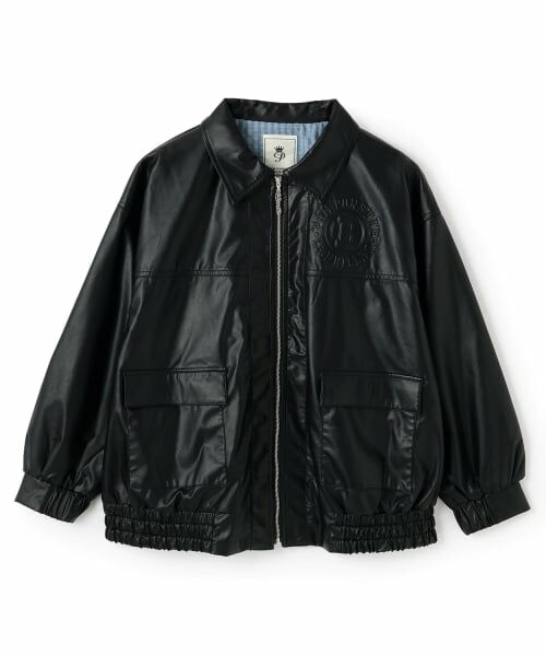 pom ponette junior / ポンポネット ジュニア ブルゾン | 【家庭洗濯可】合皮ブルゾン | 詳細8