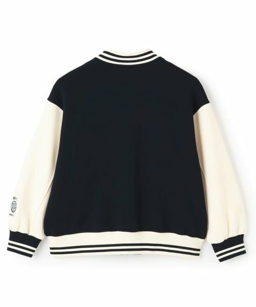 pom ponette junior / ポンポネット ジュニア ブルゾン | 【裏起毛】ダンボールカットスタジャン | 詳細1