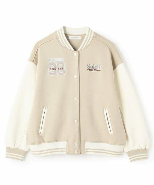 pom ponette junior / ポンポネット ジュニア ブルゾン | 【裏起毛】ダンボールカットスタジャン | 詳細10