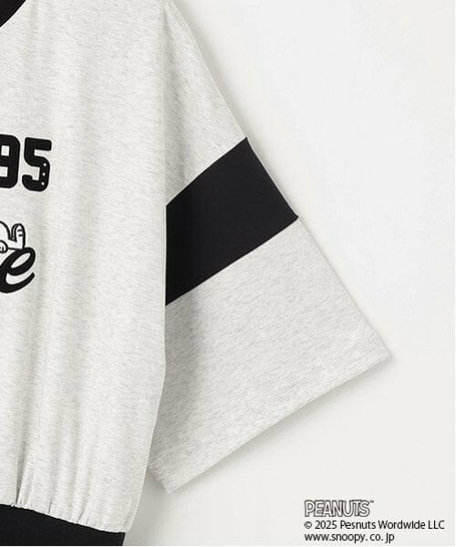 pom ponette junior / ポンポネット ジュニア ミニ丈・ひざ丈ワンピース | 【PEANUTS】【接触冷感】ドッキングカットワンピース | 詳細3