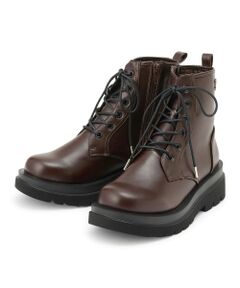 pom ponette junior / ポンポネット ジュニア ブーツ（ショート丈） | 【軽量ソール】厚底レースアップブーツ