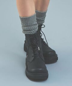 pom ponette junior / ポンポネット ジュニア ブーツ（ショート丈） | 【軽量ソール】厚底レースアップブーツ