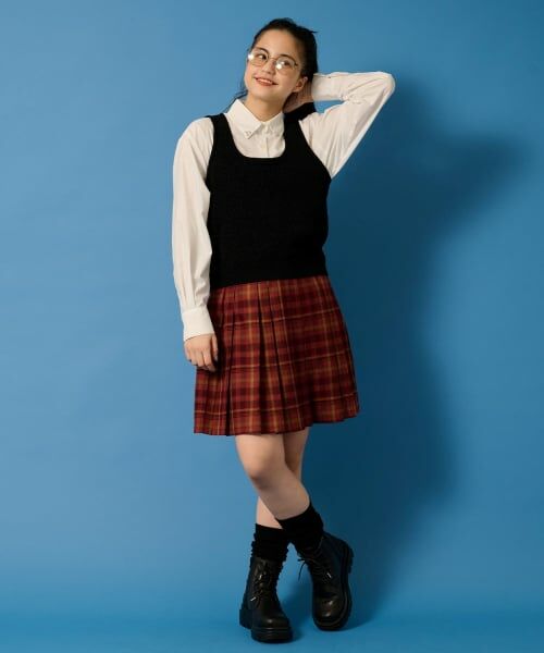 pom ponette junior / ポンポネット ジュニア ブーツ（ショート丈） | 【軽量ソール】厚底レースアップブーツ | 詳細15