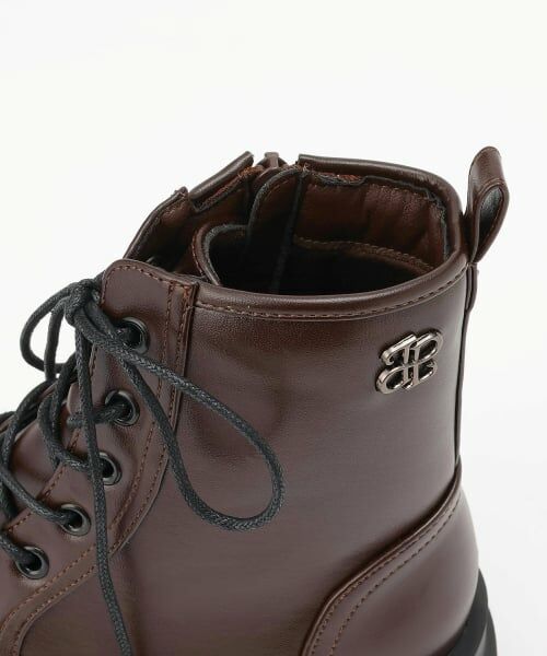 pom ponette junior / ポンポネット ジュニア ブーツ（ショート丈） | 【軽量ソール】厚底レースアップブーツ | 詳細2
