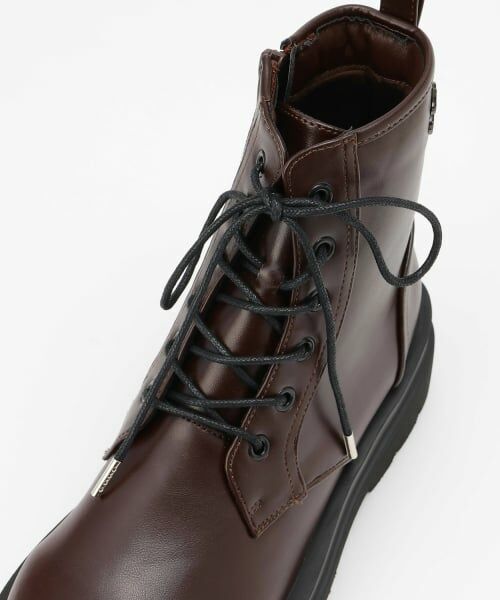 pom ponette junior / ポンポネット ジュニア ブーツ（ショート丈） | 【軽量ソール】厚底レースアップブーツ | 詳細3