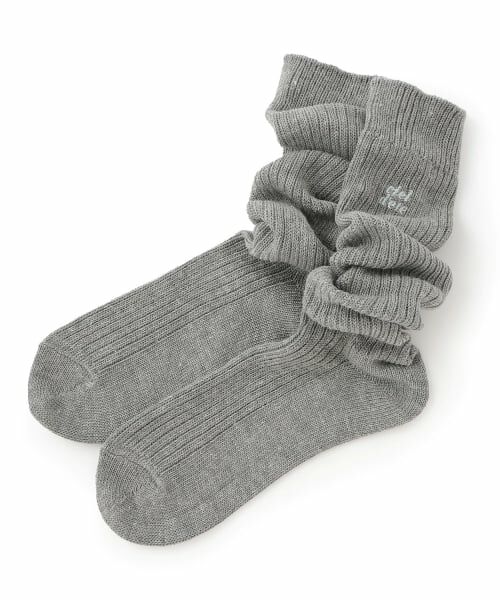 pom ponette junior / ポンポネット ジュニア ソックス | ルーズソックス（グレー）