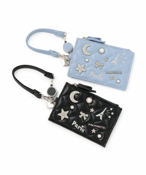 pom ponette junior / ポンポネット ジュニア カードケース・名刺入れ・定期入れ | ビジューマルチパスケース | 詳細9