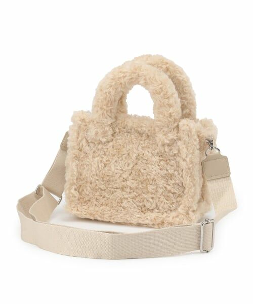 pom ponette junior / ポンポネット ジュニア ショルダーバッグ | チャームつきボアショルダーバッグ | 詳細1