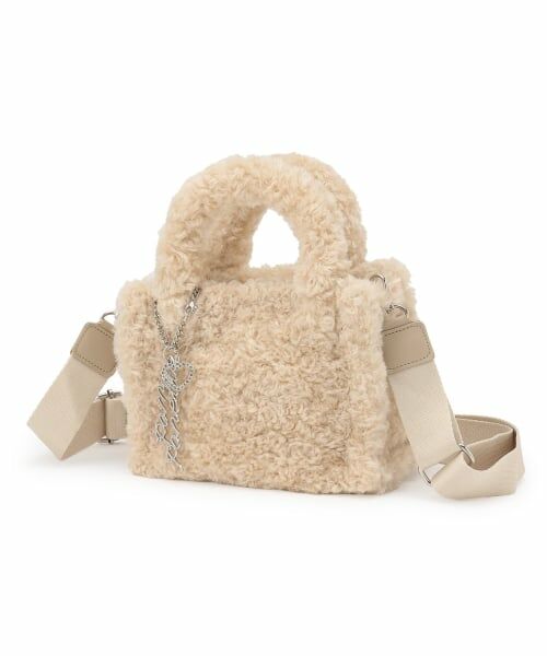 pom ponette junior / ポンポネット ジュニア ショルダーバッグ | チャームつきボアショルダーバッグ | 詳細10