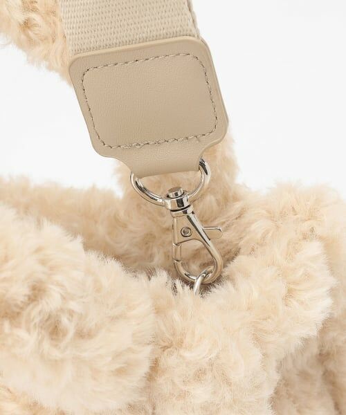 pom ponette junior / ポンポネット ジュニア ショルダーバッグ | チャームつきボアショルダーバッグ | 詳細4