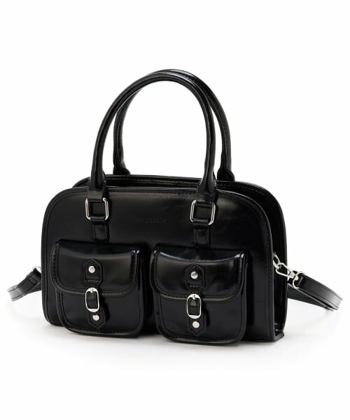 pom ponette junior / ポンポネット ジュニア ボストンバッグ | 配色ボストンバッグ | 詳細10