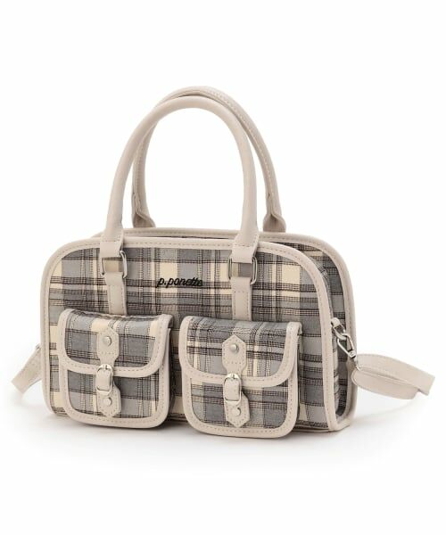 pom ponette junior / ポンポネット ジュニア ボストンバッグ | 配色ボストンバッグ | 詳細11