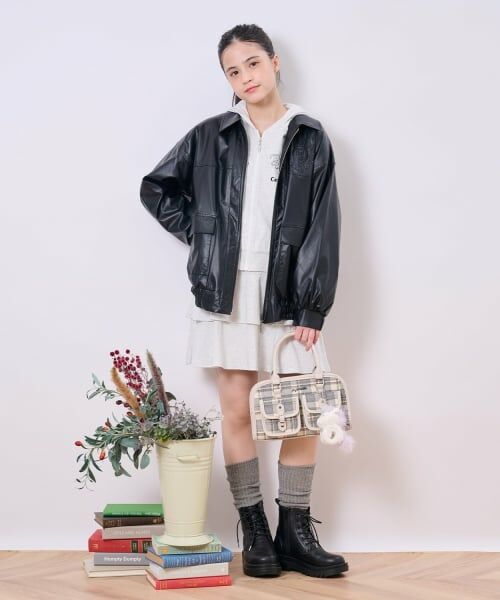 pom ponette junior / ポンポネット ジュニア ボストンバッグ | 配色ボストンバッグ | 詳細15