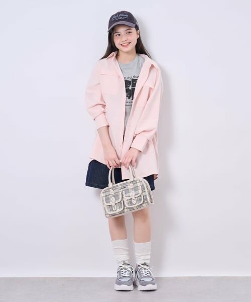 pom ponette junior / ポンポネット ジュニア ボストンバッグ | 配色ボストンバッグ | 詳細18