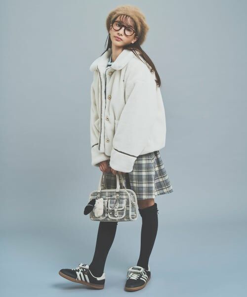 pom ponette junior / ポンポネット ジュニア ボストンバッグ | 配色ボストンバッグ | 詳細20