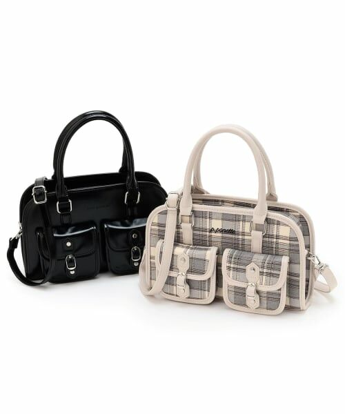 pom ponette junior / ポンポネット ジュニア ボストンバッグ | 配色ボストンバッグ | 詳細9