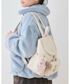 pom ponette junior / ポンポネット ジュニア リュック・バックパック | チャームつきバケツ型リュック