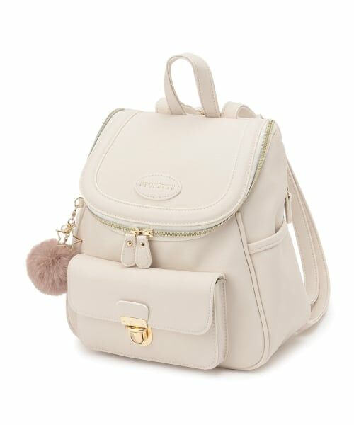 pom ponette junior / ポンポネット ジュニア リュック・バックパック | チャームつきバケツ型リュック | 詳細1