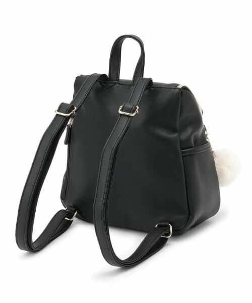 pom ponette junior / ポンポネット ジュニア リュック・バックパック | チャームつきバケツ型リュック | 詳細2