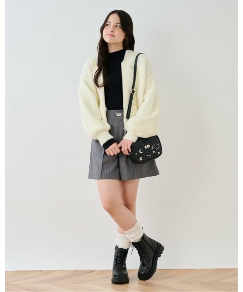 pom ponette junior / ポンポネット ジュニア リュック・バックパック | チャームつきバケツ型リュック | 詳細14