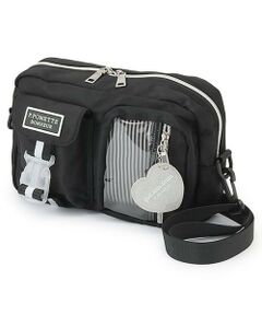 pom ponette junior / ポンポネット ジュニア ショルダーバッグ | チャームつきカジュアルショルダー