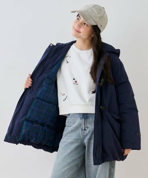 pom ponette junior / ポンポネット ジュニア キャップ | コーデュロイロゴ刺しゅうキャップ | 詳細23