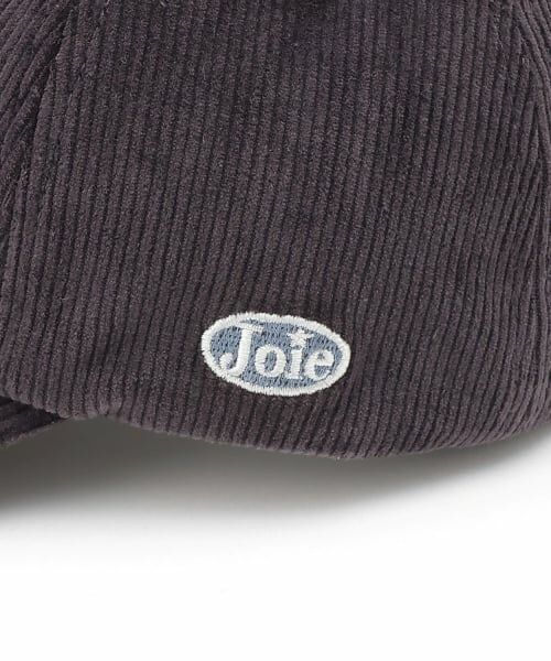 pom ponette junior / ポンポネット ジュニア キャップ | コーデュロイロゴ刺しゅうキャップ | 詳細3