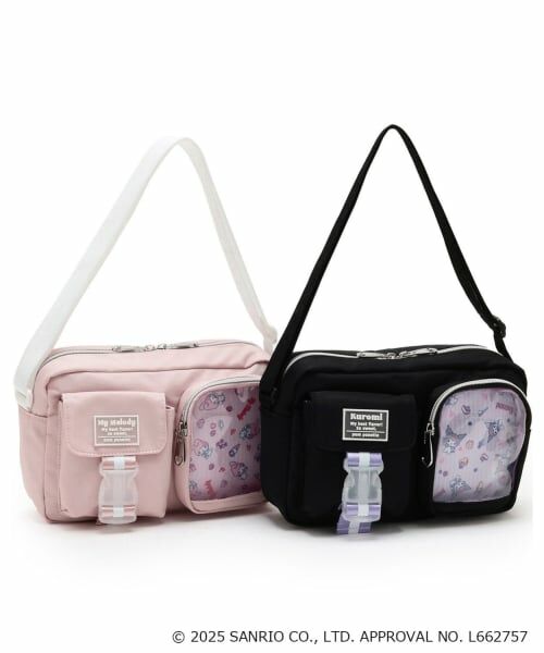 pom ponette junior / ポンポネット ジュニア ショルダーバッグ | 【マイメロディ/クロミ】カジュアルショルダーバッグ | 詳細11