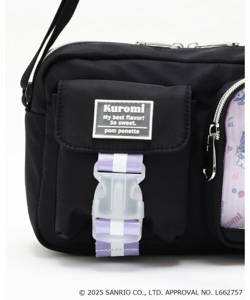 pom ponette junior / ポンポネット ジュニア ショルダーバッグ | 【マイメロディ/クロミ】カジュアルショルダーバッグ | 詳細6