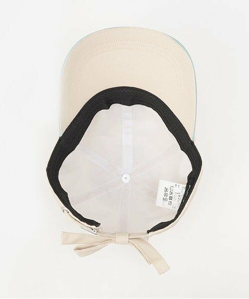 pom ponette junior / ポンポネット ジュニア キャップ | 【接触冷感/UVカット】リボン刺しゅうCAP | 詳細6