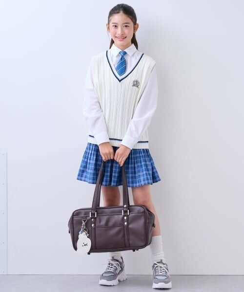 pom ponette junior / ポンポネット ジュニア トートバッグ | 合皮スクールバッグ | 詳細12