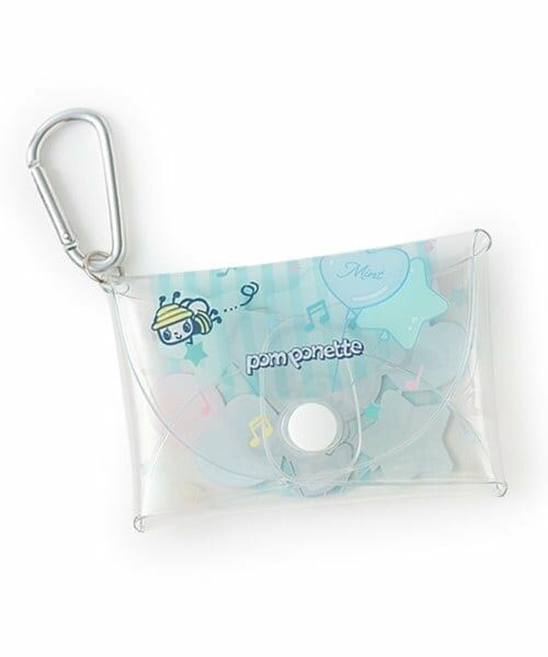pom ponette junior / ポンポネット ジュニア ポーチ | ミントくん PVCポーチ | 詳細1