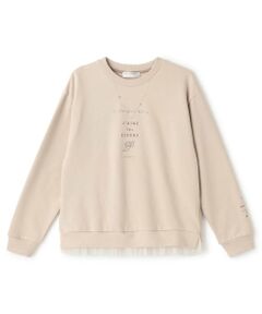 pom ponette junior / ポンポネット ジュニア Tシャツ | ネックレスロゴトップス