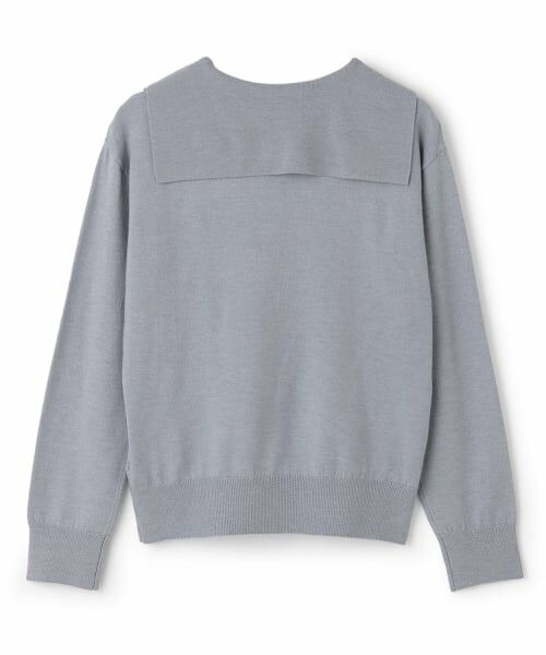 pom ponette junior / ポンポネット ジュニア ニット・セーター | リボン衿ニット | 詳細1