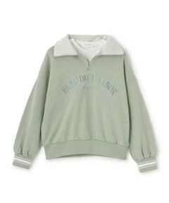 pom ponette junior / ポンポネット ジュニア スウェット | ハーフZIP+ロンTセット