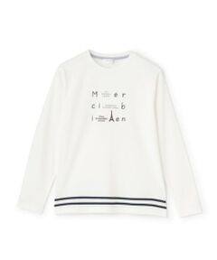 pom ponette junior / ポンポネット ジュニア Tシャツ | エッフェルロゴロングTシャツ