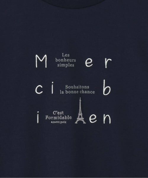 pom ponette junior / ポンポネット ジュニア Tシャツ | エッフェルロゴロングTシャツ | 詳細3