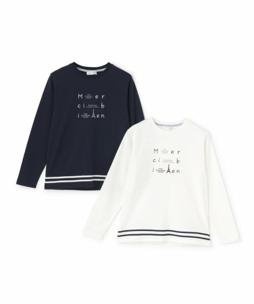 pom ponette junior / ポンポネット ジュニア Tシャツ | エッフェルロゴロングTシャツ | 詳細8