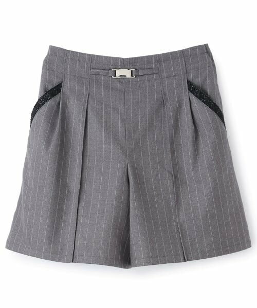 pom ponette junior / ポンポネット ジュニア ショート・ハーフ・半端丈パンツ | 【130cmあり】レースポケットショートパンツ | 詳細12