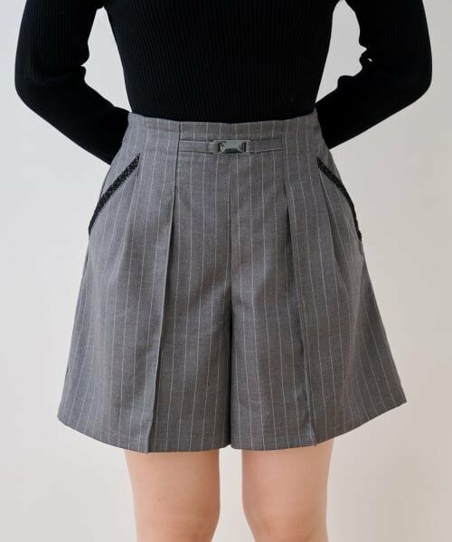 pom ponette junior / ポンポネット ジュニア ショート・ハーフ・半端丈パンツ | 【130cmあり】レースポケットショートパンツ | 詳細20